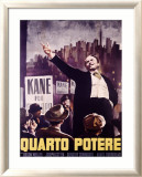 Citizen Kane (Italian Release) Gerahmter Giclée-Druck