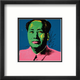 Mao, c.1972 (Green) Plakater af Andy Warhol