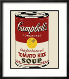 Campbell's Soup Can, c.1962 (Old Fashioned Tomato Rice) Arte por Andy Warhol Campbell's Soup Can, c.1962 (Old Fashioned Tomato Rice) Arte por Andy Warhol