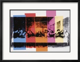 Detail of the Last Supper, c.1986 Print by Andy Warhol