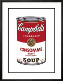 Campbell's Soup I: Consomme, c.1968 Arte por Andy Warhol
