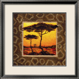 Savannah Sunset III Póster por Madou
