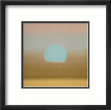 Sunset, c.1972 (gold, blue) Poster van Andy Warhol Sunset, c.1972 (gold, blue) Poster van Andy Warhol