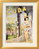 Cuba Lámina giclée enmarcada Cuba Lámina giclée enmarcada