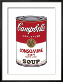Campbell's Soup I: Consomme, c.1968 Láminas por Andy Warhol