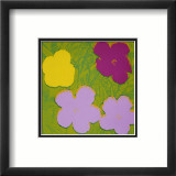 Flowers, c.1970 (Yellow, Lilac, Purple) Pósters por Andy Warhol