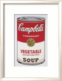 Campbell's Soup I: Vegetable, c.1968 Pósters por Andy Warhol Campbell's Soup I: Vegetable, c.1968 Pósters por Andy Warhol
