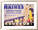 Coureur Speedway Lámina giclée enmarcada