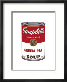 Campbell's Soup I: Green Pea, c.1968 Affiches par Andy Warhol
