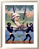 Na Beregakh Rovumi, on the Shores of the Ruvuma Framed Giclee Print by Kuzkovsky 