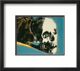 Skull, c.1976 (yellow on teal) Plakater af Andy Warhol Skull, c.1976 (yellow on teal) Plakater af Andy Warhol