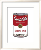 Campbell's Soup I: Green Pea, c.1968 Lámina por Andy Warhol