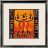 Three Gatherers Art par Izabella Dahlke