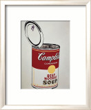 Big Campbell's Soup Can, c.19 Cents, c.1962 Lámina por Andy Warhol Big Campbell's Soup Can, c.19 Cents, c.1962 Lámina por Andy Warhol