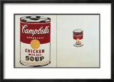 Campbell's Soup Can, c.1962 (Chicken with Rice and Bean with Bacon) Arte por Andy Warhol Campbell's Soup Can, c.1962 (Chicken with Rice and Bean with Bacon) Arte por Andy Warhol