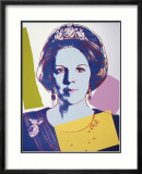 Reigning Queens: Queen Beatrix of the Netherlands, c.1985 Plakat af Andy Warhol