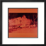 Five Deaths on Orange (Orange Disaster), c.1963 (orange car) Posters par Andy Warhol