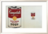 Campbell's Soup Can, c.1962 (Chicken with Rice and Bean with Bacon) Pósters por Andy Warhol