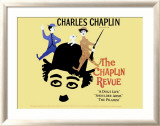 The Charlie Chaplin Revue Framed Giclee Print