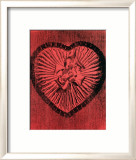 Heart with Bow, c.1983 Konst av Andy Warhol