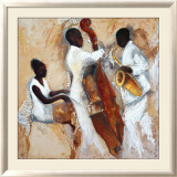 Night of Blues Poster von Tat Vila