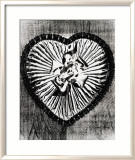 Heart with Bow, c.1983 Póster por Andy Warhol