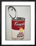 Big Campbell's Soup Can, c.19 Cents, c.1962 Láminas por Andy Warhol Big Campbell's Soup Can, c.19 Cents, c.1962 Láminas por Andy Warhol