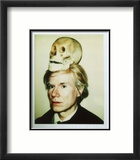 Self-Portrait with Skull, c.1977 Lámina por Andy Warhol Self-Portrait with Skull, c.1977 Lámina por Andy Warhol