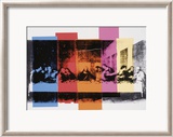 Detalle de la última cena (Detail of the Last Supper, ca. 1986) Láminas por Andy Warhol