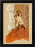 Mann mit Kalebasse Kunstdrucke von Charlotte Derain