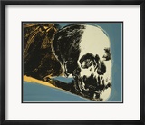 Skull, c.1976 (yellow on teal) Plakaty autor Andy Warhol