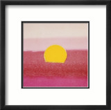 Sunset, c.1972 (hot pink, pink, yellow) Affiches par Andy Warhol