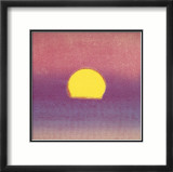 Sunset, c.1972 (pink, purple, yellow) Posters af Andy Warhol Sunset, c.1972 (pink, purple, yellow) Posters af Andy Warhol