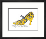 Yellow Pattern Shoe, c.1955 Affiches par Andy Warhol
