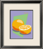 Tangerine Framed Giclee Print by ATOM 