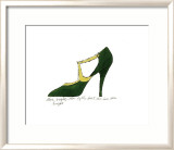 Shoe, c.1955 (Green and Yellow) Affiches par Andy Warhol