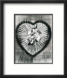 Heart with Bow, c.1983 Affischer av Andy Warhol