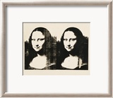 Double Mona Lisa, c.1963 Affiches par Andy Warhol