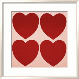 Hearts, c.1979-84 Poster by Andy Warhol
