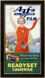 AGFA, All Weather Camera Film Estampe encadrée