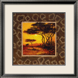 Savannah Sunset II Láminas por Madou