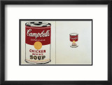 Campbell's Soup Can, c.1962 (Chicken with Rice and Bean with Bacon) Láminas por Andy Warhol