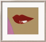 Page from Lips Book, c.1975 Kunstdrucke von Andy Warhol