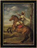 Chef maure à cheval Art par Tim Ashkar