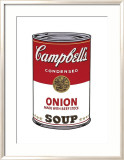Campbell's Soup I: Onion, c.1968 Lámina por Andy Warhol Campbell's Soup I: Onion, c.1968 Lámina por Andy Warhol
