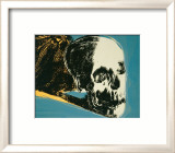 Skull, c.1976 (yellow on teal) Plakaty autor Andy Warhol