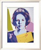 Reigning Queens: Queen Beatrix of the Netherlands, c.1985 Affiches par Andy Warhol