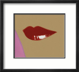 Page from Lips Book, c.1975 Plakater af Andy Warhol Page from Lips Book, c.1975 Plakater af Andy Warhol