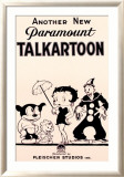 Talkartoon Lámina enmarcada de edición limitada Talkartoon Lámina enmarcada de edición limitada