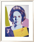 Reigning Queens: Queen Beatrix of the Netherlands, c.1985 Láminas por Andy Warhol